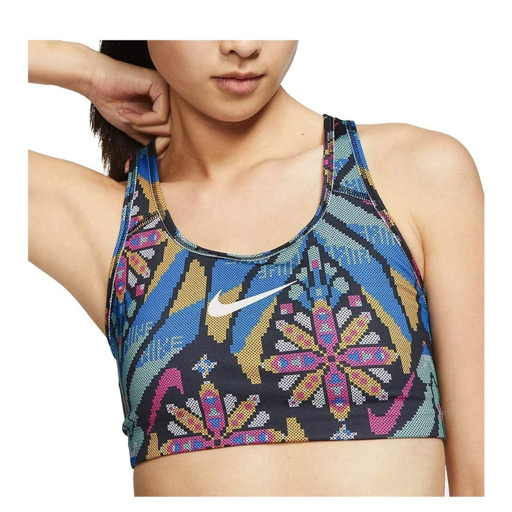 Nike Women's Dri-Fit Femme Print Performance Support Bra